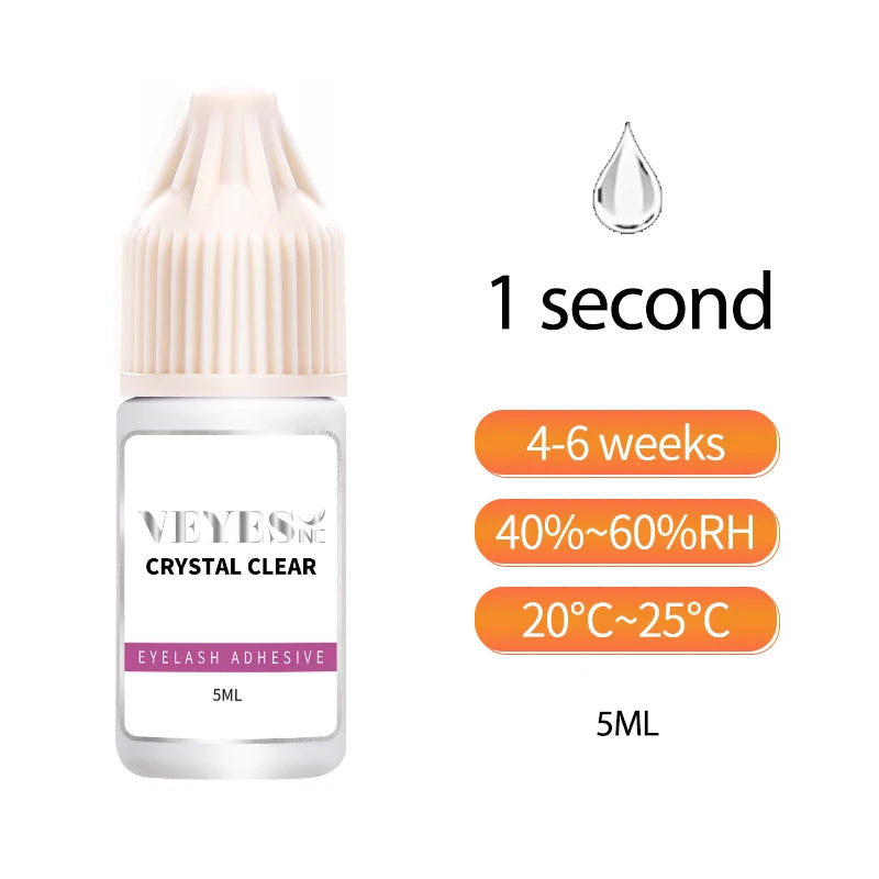 Veyes Inc Eyelash Extensions Glue 5 Days Free Shipping from US Veyelash 7 Weeks Retention Volume Lash Adhesive Makeup Tools - Tasawoq