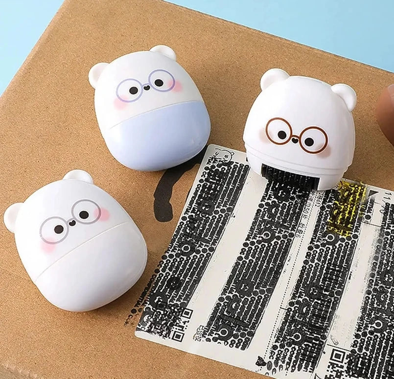 Theft Protection Roller Stamp for Privacy Confidential Data Guard Your Security Stamp Roller Privacy Seal Roller Theft Protect