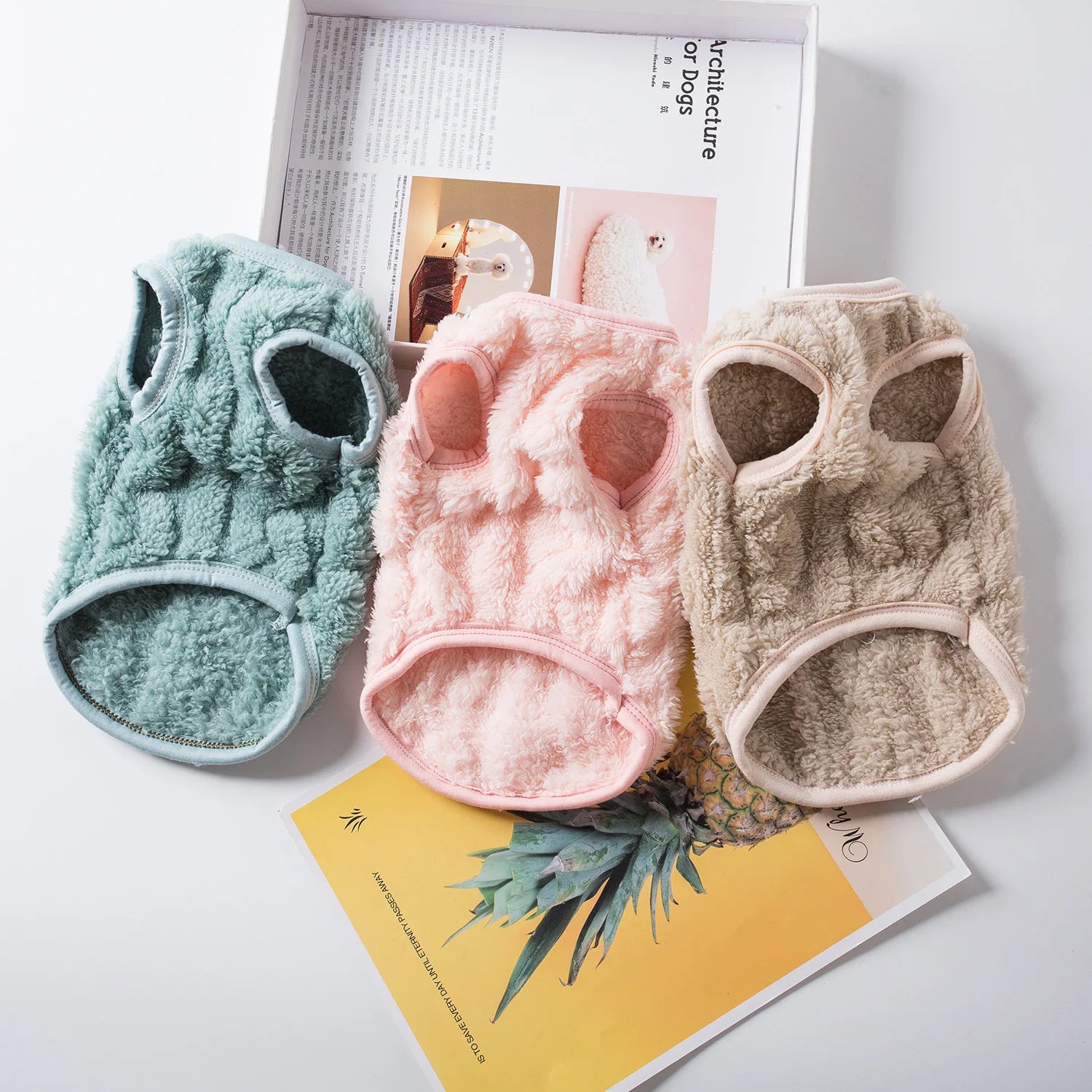 Soft Cozy Cat Clothes Autumn Winter Warm Fleece Sweatshirt for Small Dogs Puppy Kitten Jacket Coat Pet Sphynx Costume Sweater - Tasawoq