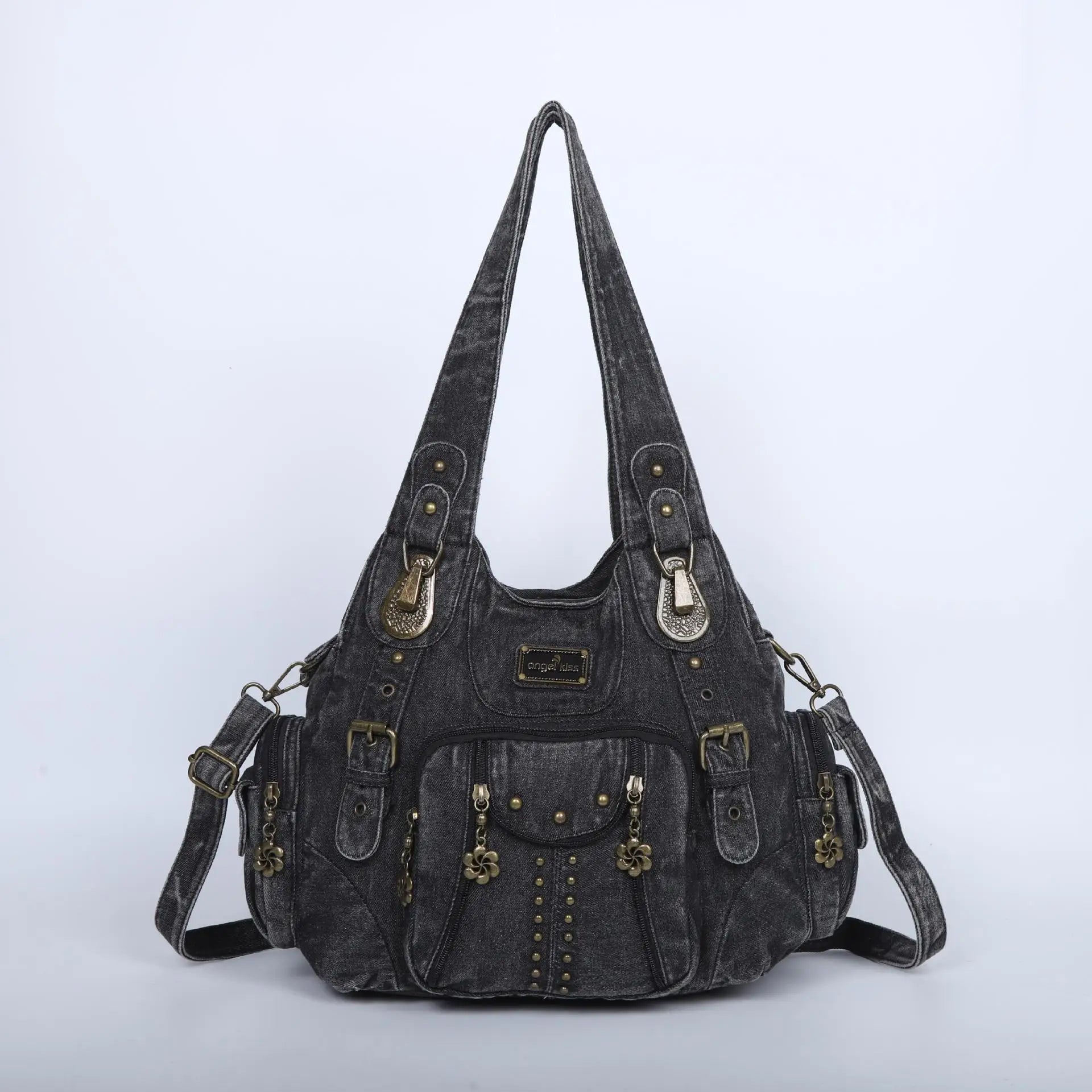 Angelkiss Bag Women Fashion Handbags Women Shoulder Bags PU Leather Handbag Female Satchel Big Shoulder Purse Bag bolsa feminina - Tasawoq