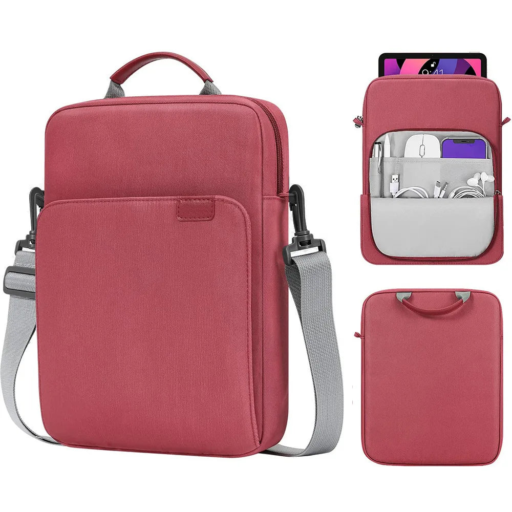 Shoulder Bag for MacBook Air M1 Case 2023 New M2 13 inch Laptop Bag for iPad Air 5 Pro 12.9 11 10th Gen S9 8 7 Plus women / men - Tasawoq