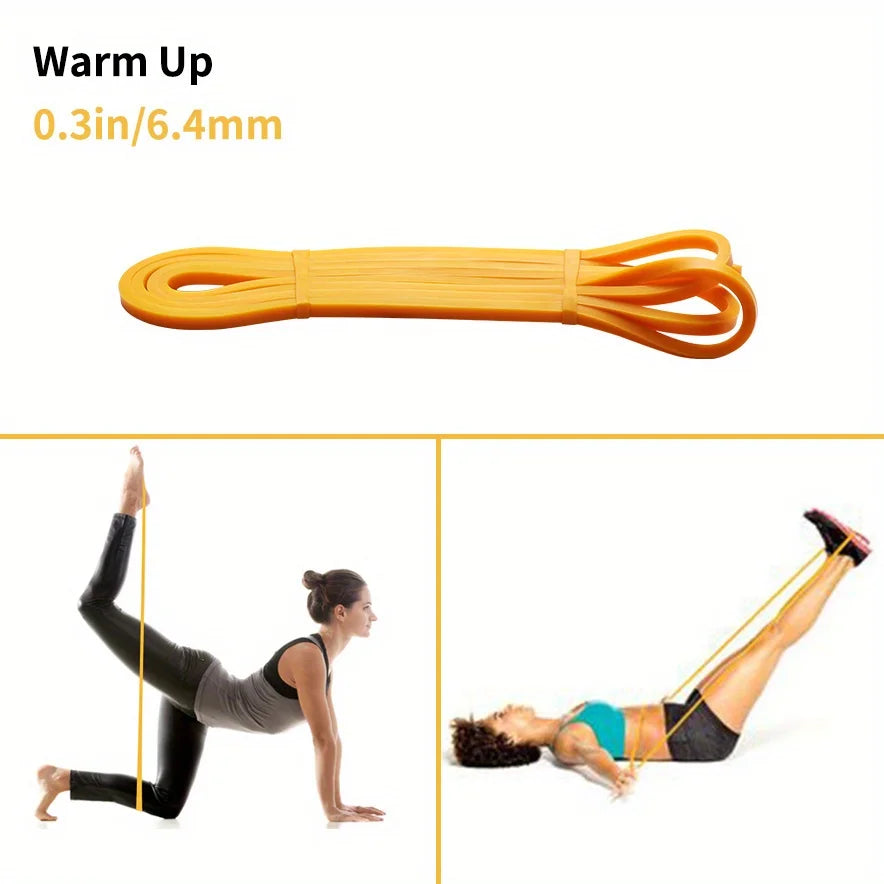 Resistance Bands Exercise Elastic Workout Ruber Loop Strength Rubber Band Gym Fitness Equipment Training Expander Unisex - Tasawoq