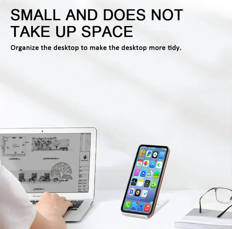 Desktop Phone Holder Stand Foldable Portable Tablet Stand Desk Lazy Bracket For iPhone 13 Pro iPad Mobile Phone Tablet below 12" - Tasawoq