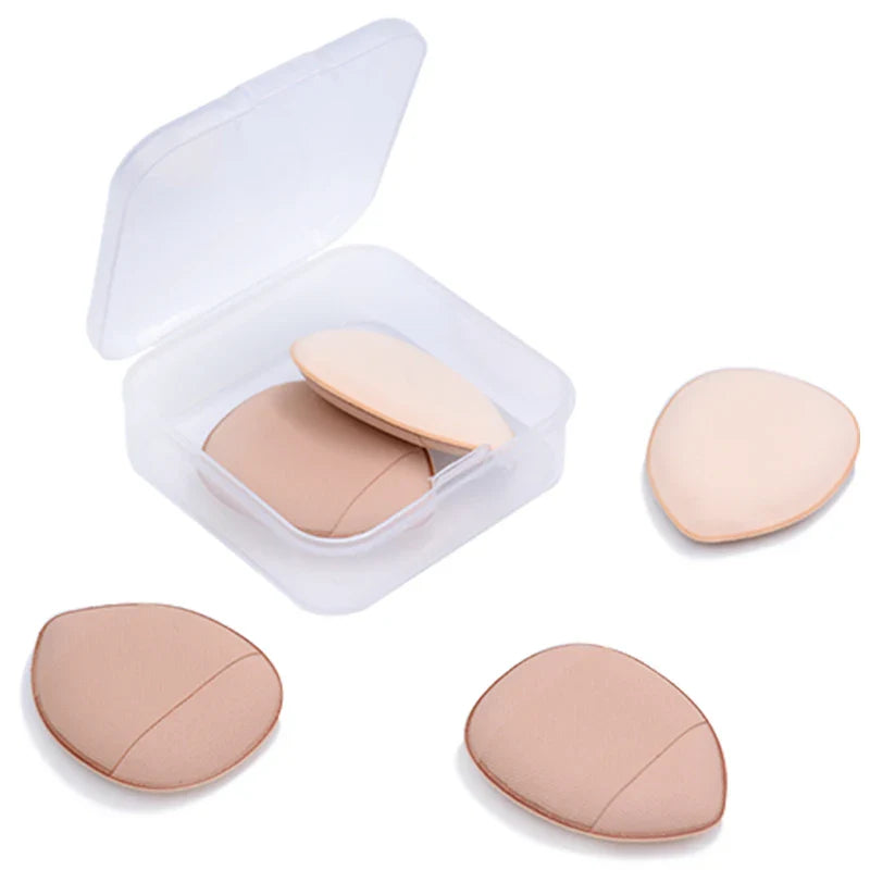 5/10Pcs Mini Finger Puff Foundation Small Air Cushion Powder Sponge Face Concealer BB Cream Cosmetic Applicator Makeup Tools - Tasawoq