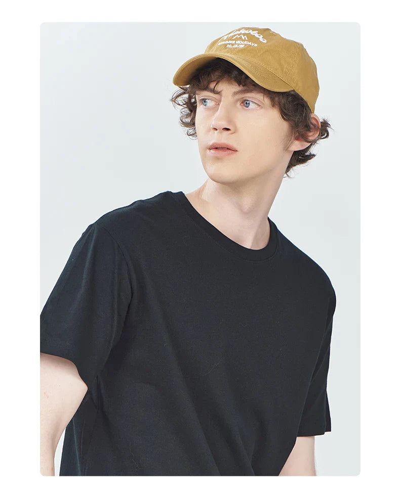 Good Mental State Pure Cotton Short Sleeved t-shirt For Men Women 2024 Summer New Tee Clothes Loose Casual Cartoon Oversized Top - Tasawoq