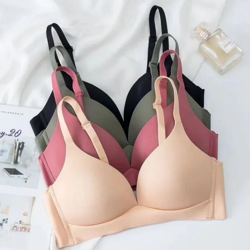 FallSweet Women Push Up Bra Girls Seamless Bras Japanese Style Wireless Underwear No Steel Ring Bralette Sexy Female Lingerie - Tasawoq