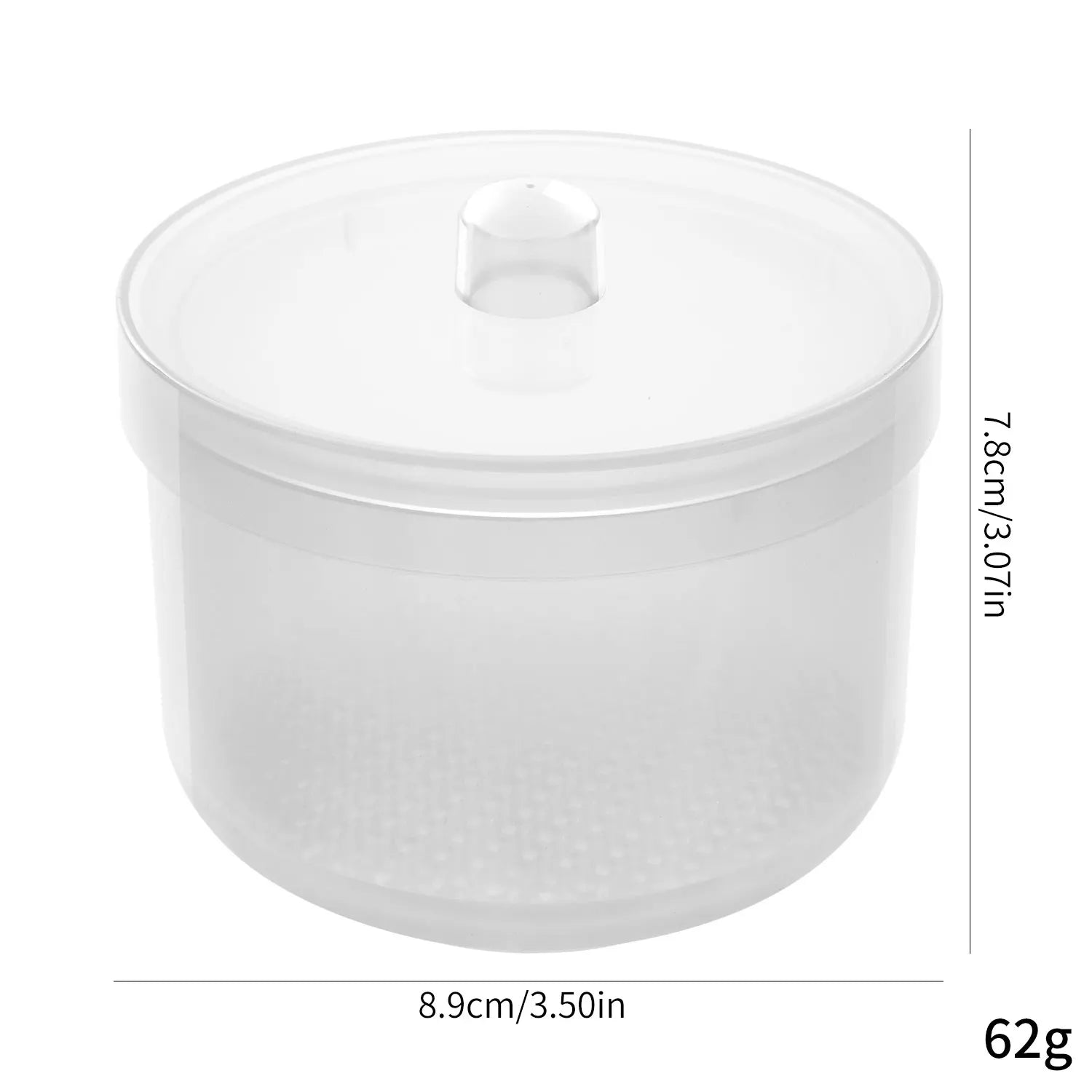 Nail Drill Bits Disinfection Box Double Layer Filtration Cleaning Box Manicure Storage Case Nail Brush Cleaning Container - Tasawoq