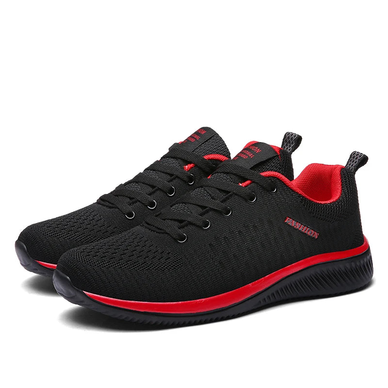 Light Men Sneakers Breathable Mesh Casual Shoes For Men Summer Sport Shoes For Running Plus Size 39-47 Walking Footwear - Tasawoq