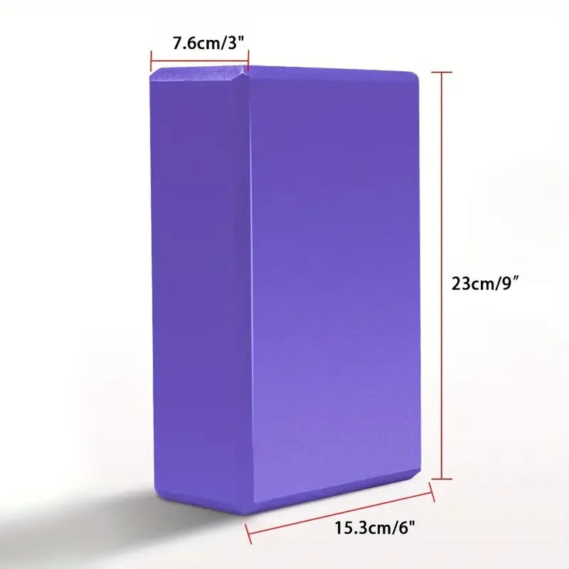 Yoga Blocks Gym Foam Brick Pilates Training Exercise Fitness Bolster Pillow Cushion Stretching Body Shaping Building Cubes - Tasawoq