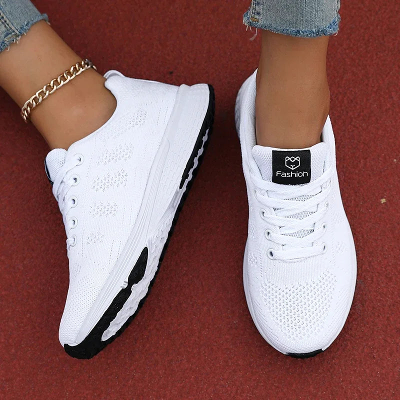 Running Shoes for Women Breathable Casual Sneakers Luxury Brand Sport Shoes Summer Fashion Light Basketball Tenis Walking Shoes - Tasawoq