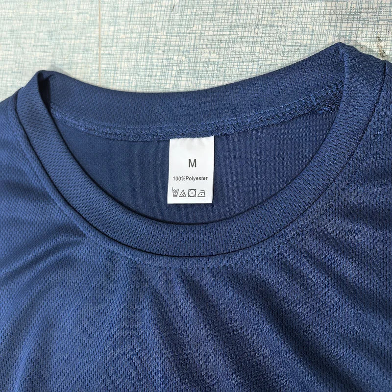 Men's tank top Summer thin running exercise fitness training vest for men Loose breathable mesh quick drying T-shirt for men - Tasawoq