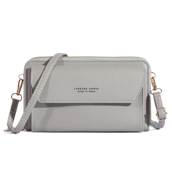 2023 New Crossbody Bag for Women Summer Small Market Simple One Shoulder Bag for Mobile Phone Double Layer Casual Small Body Bag - Tasawoq