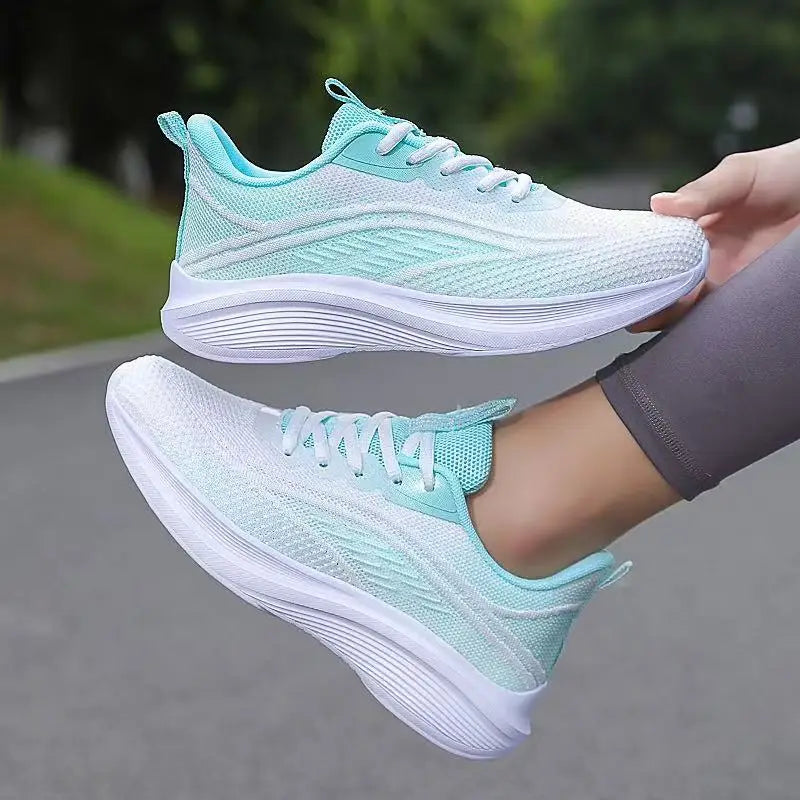 Casual Running Summer Fashion Anti Slip Hiking Mesh Breathability Athletic Shoe Tennis Woman Trend 2024 Woman Sneakers Couple - Tasawoq