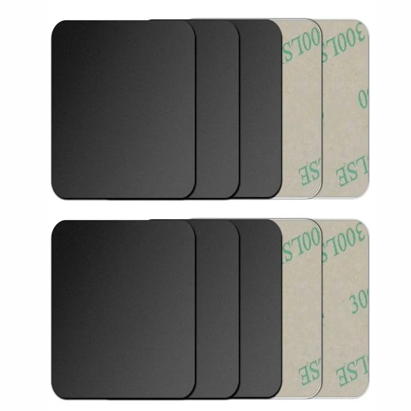 Magnetic Metal Plate For Car Phone Holder Universal Iron Sheet Disk Sticker Mount Mobile Phone Magnet Stand For All Smart Phone