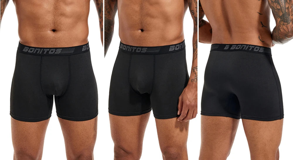 5pcs Pack 2025 Men Panties Polyester Underwear Male Brand Boxer And Underpants For Homme Lot Luxury Set Sexy Shorts Gift Slip - Tasawoq