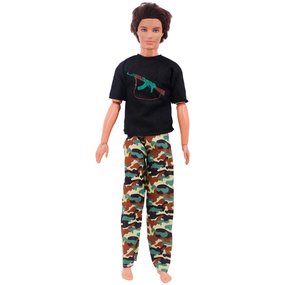 25 Style Ken 11.5inch Doll Clothes Sportswear Prince's Daily Clothing Overcoat for Babi 30 Cm Ken Boy Clothes,Birthday Present - Tasawoq