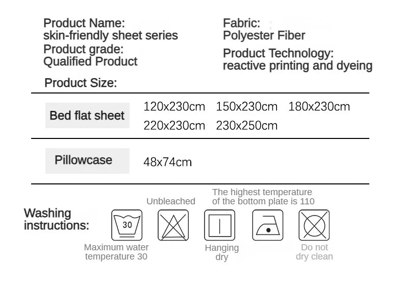 1 pc Bed Flat Sheet for Double Bed Plain Solid Color Top Sheets Single/Queen/King Flat Bedsheets Soft Home Bed Linen Sheets