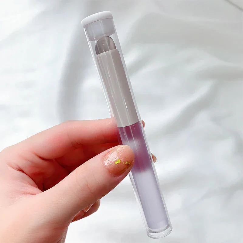 Nail Art Silicone Applicator Sticks Chrome Pigment Dust Applying Manicure Tool Easy-Daub Pigment Silicone Nail Brushes - Tasawoq