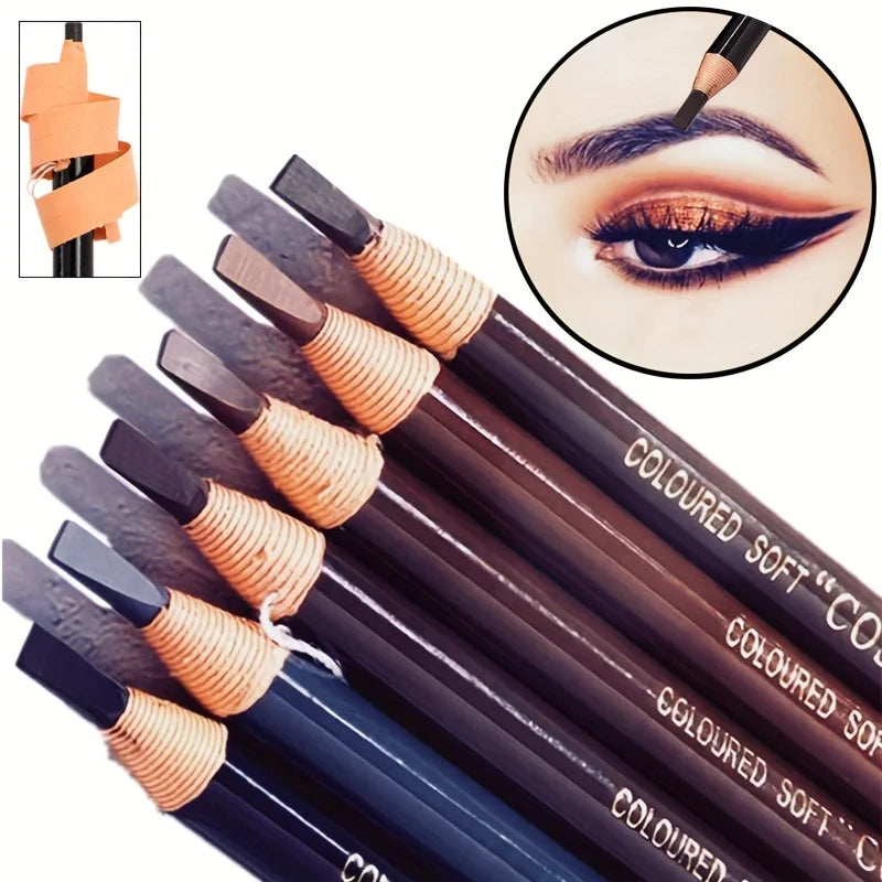 Tear Off Pull Line Eyebrow Pencil, Not Sharpen Need Eyebrow Pencil, Natural Color Rendering, Sweat Proof And Smudge Proof Eyebro - Tasawoq