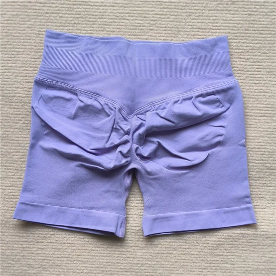 Gym Impact Running Shorts Scrunch Butt Shorts Women Biker Cycling Shorts Seamless Leggings Sexy Athletic Yoga Shorts - Tasawoq
