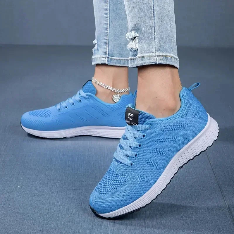 Running Shoes for Women Breathable Casual Sneakers Luxury Brand Sport Shoes Summer Fashion Light Basketball Tenis Walking Shoes - Tasawoq