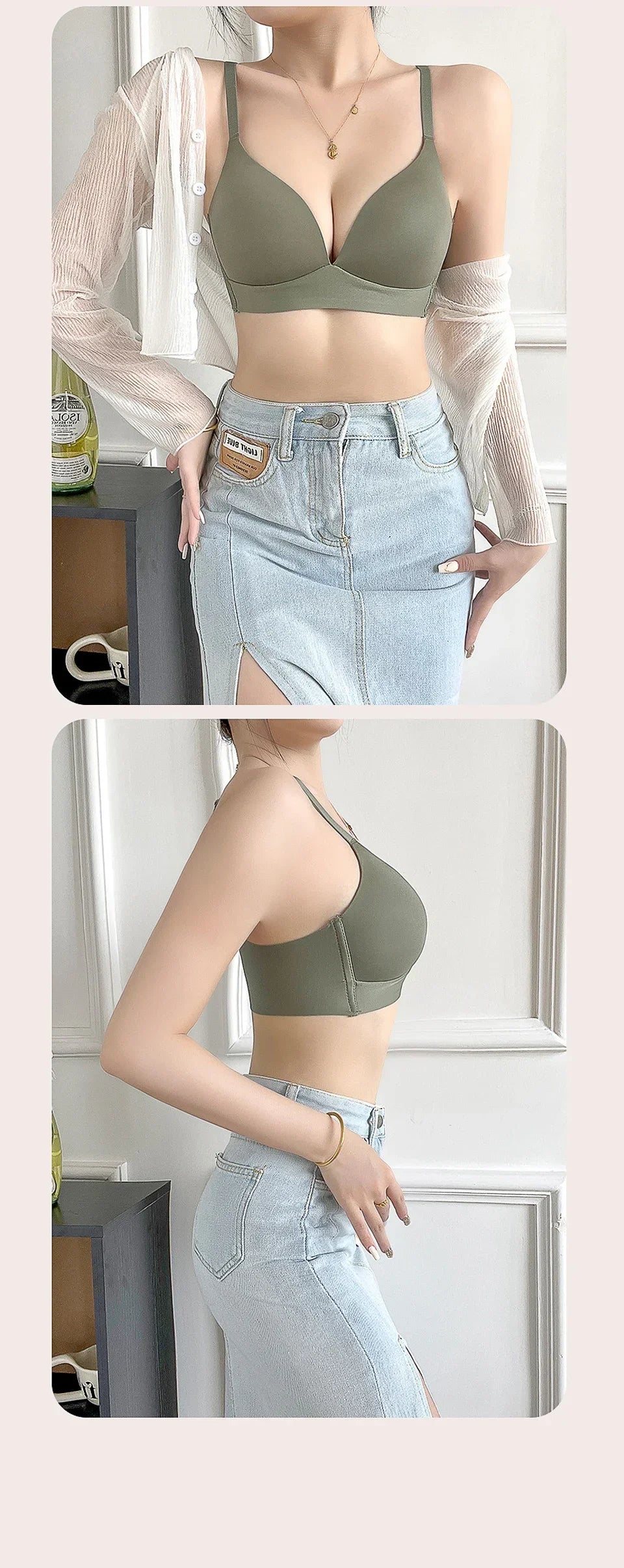 FallSweet Women Push Up Bra Girls Seamless Bras Japanese Style Wireless Underwear No Steel Ring Bralette Sexy Female Lingerie - Tasawoq