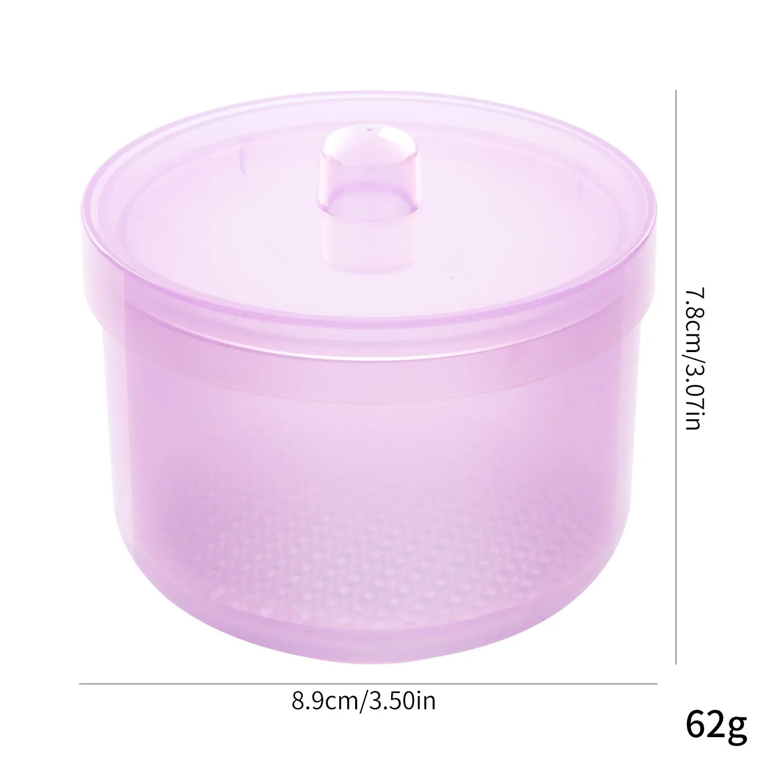 Nail Drill Bits Disinfection Box Double Layer Filtration Cleaning Box Manicure Storage Case Nail Brush Cleaning Container - Tasawoq