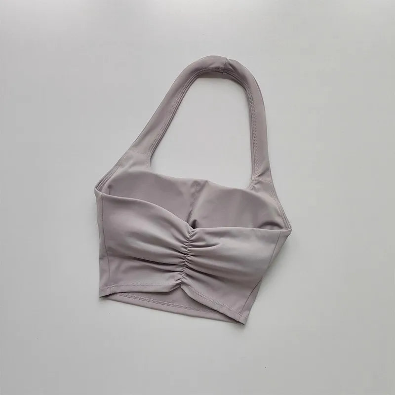 Beautiful Back Shockproof Sports Bra for Women Sexy Gym Fitness Underwear Slim Elastic Yoga Crop Top Activewear - Tasawoq