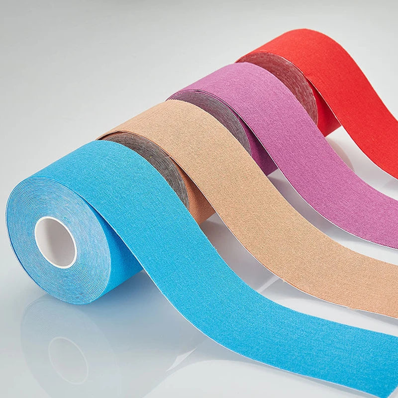 Waterproof Kinesiology Tape for Sports and Muscle Support – 5m Roll - Tasawoq