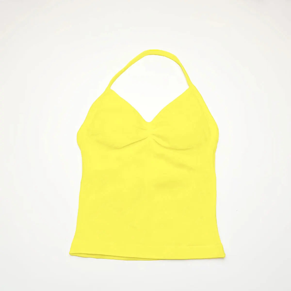 NCLAGEN Impact Longline Strappy Top Sports Yoga Vest Underwear Women's Fitness Top Gym Beautiful Back Bra Running Workout Halter - Tasawoq