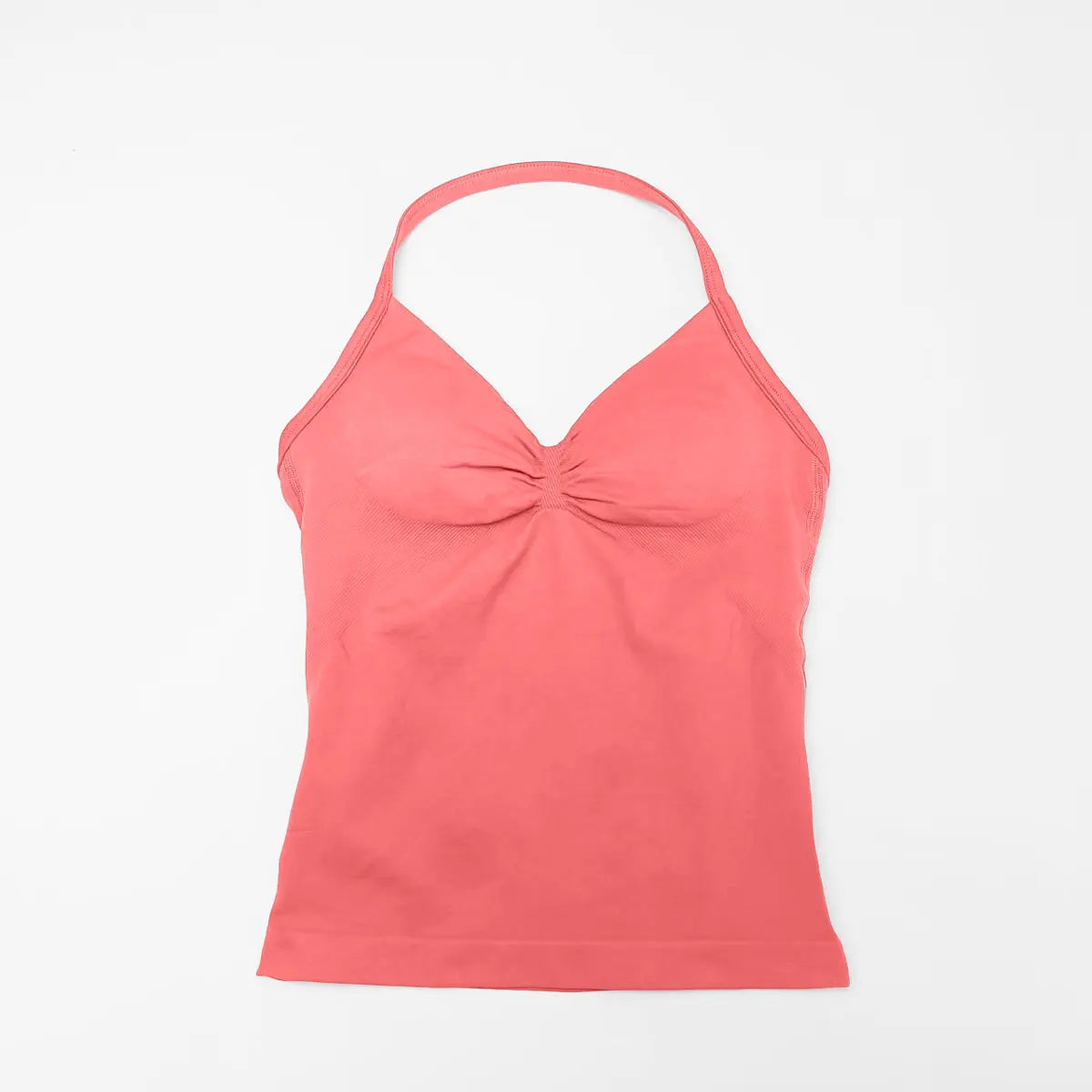 NCLAGEN Impact Longline Strappy Top Sports Yoga Vest Underwear Women's Fitness Top Gym Beautiful Back Bra Running Workout Halter - Tasawoq