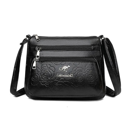 Women's Bag Middle-aged Bag Mother's Bag Fashion Multi-layer Large Capacity Single Shoulder Mother-in-law Buy Vegetable Bag - Tasawoq