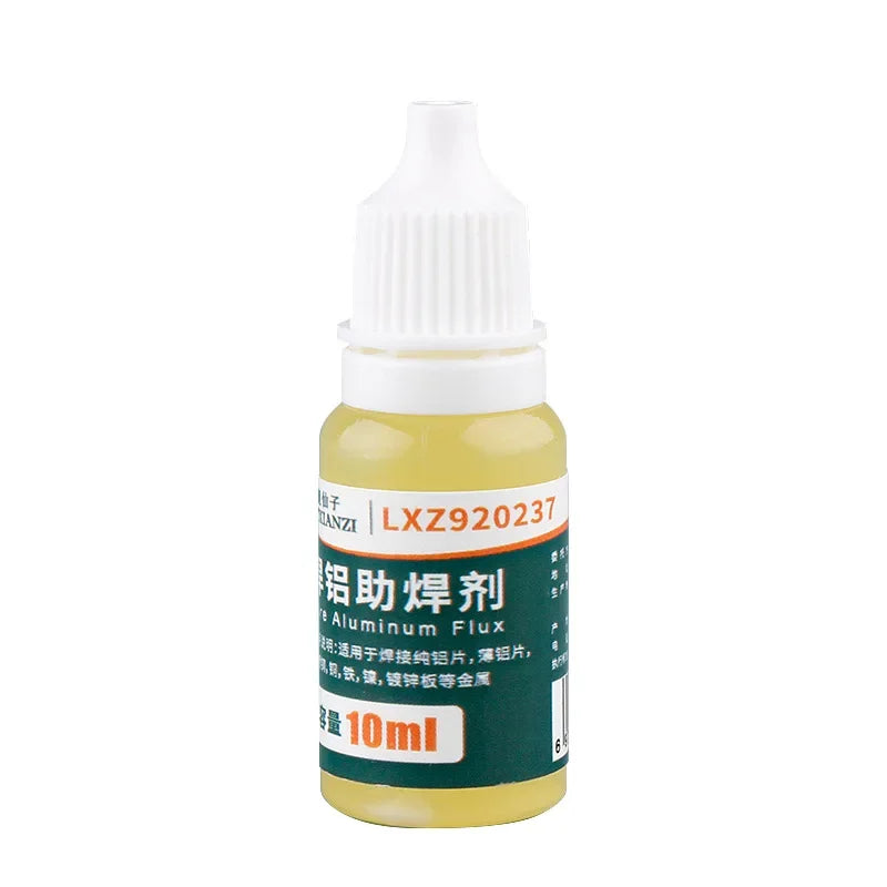 10ml/Bottle Soldering Flux Liquid Aluminum Metal Electronics Copper Soldering Flux No Water Cleaning 18650 Battery Soldering - Tasawoq