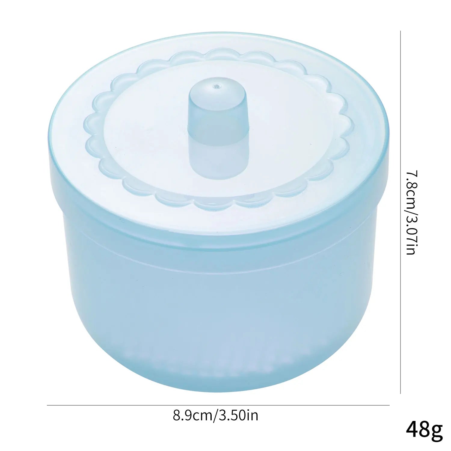 Nail Drill Bits Disinfection Box Double Layer Filtration Cleaning Box Manicure Storage Case Nail Brush Cleaning Container - Tasawoq