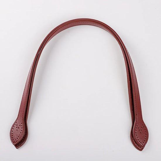 2Pcs 60cm PU Leather Bag Handle Shoulder Bag Strap Replacement Handbag Belt Straps DIY For DIY Women Handmade Bag Accessories - Tasawoq