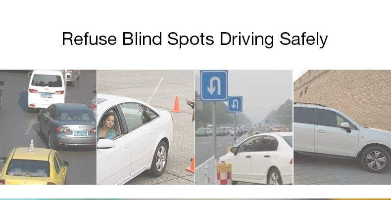 2pcs Blind Spot Mirror Car Rearview Mirror HD Adjustable-Degree Convex Glass Universal Car Assecories Broaden Horizons