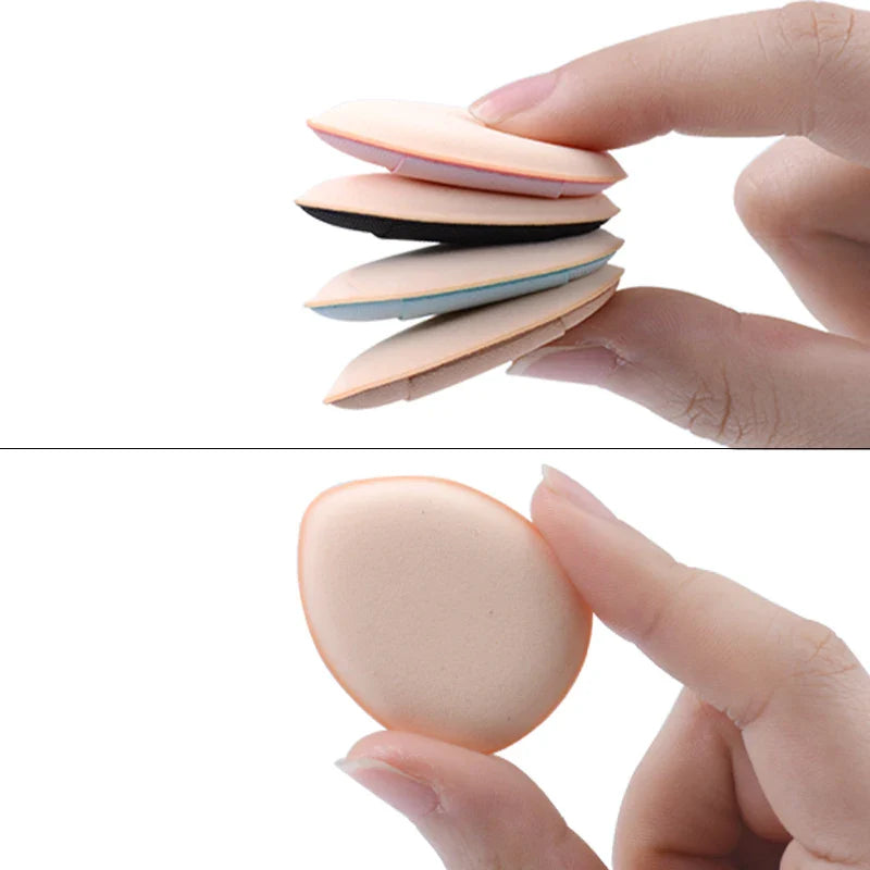 5/10Pcs Mini Finger Puff Foundation Small Air Cushion Powder Sponge Face Concealer BB Cream Cosmetic Applicator Makeup Tools - Tasawoq