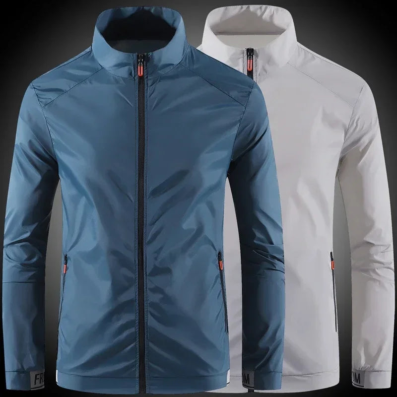 Sunscreen Coats Men's Breathable Sports Waterproof Jacket Summer UV Protection Outdoor Fishing Skin Clothing - Tasawoq