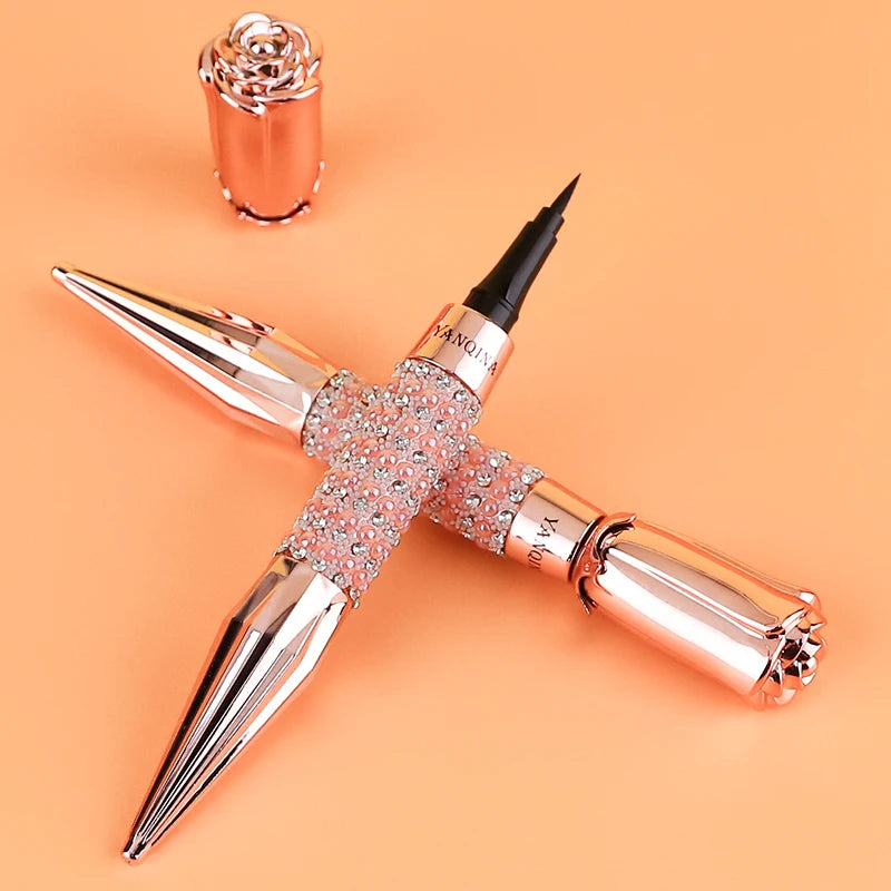 Liquid Eyeliner Pen Waterproof Black Long-Lasting Eye Liner Pencil Thick Quick-Dry Cosmetics Makeup Tool - Tasawoq