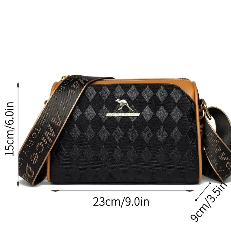 Shoulder Bag for Women Purse- Fashion Crossbody Bags Underarm Bag Small Square Satchel Handbag - Tasawoq