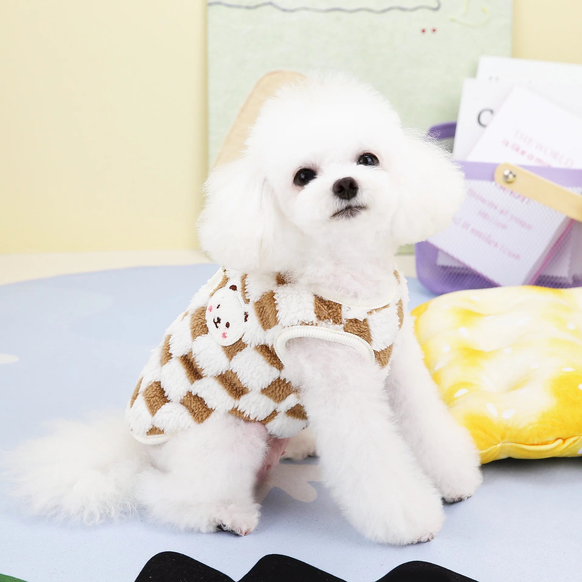 Pet Dog Coat Jacket Winter Dog Clothes for Small Dogs Puppy Vest Chihuahua Yorkie Costume Dog Clothing Outfit Pet Supplies - Tasawoq