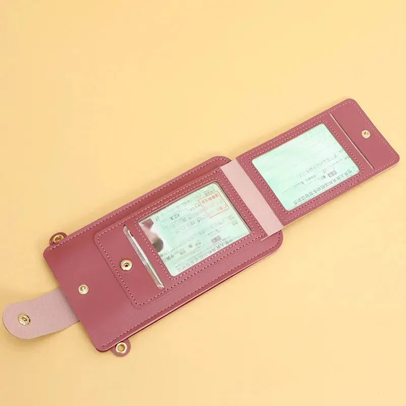 Women Bags Soft Leather Wallets Touch Screen Cell Phone Purse Crossbody Shoulder Strap Handbag for Female Cheap Women's Bags - Tasawoq