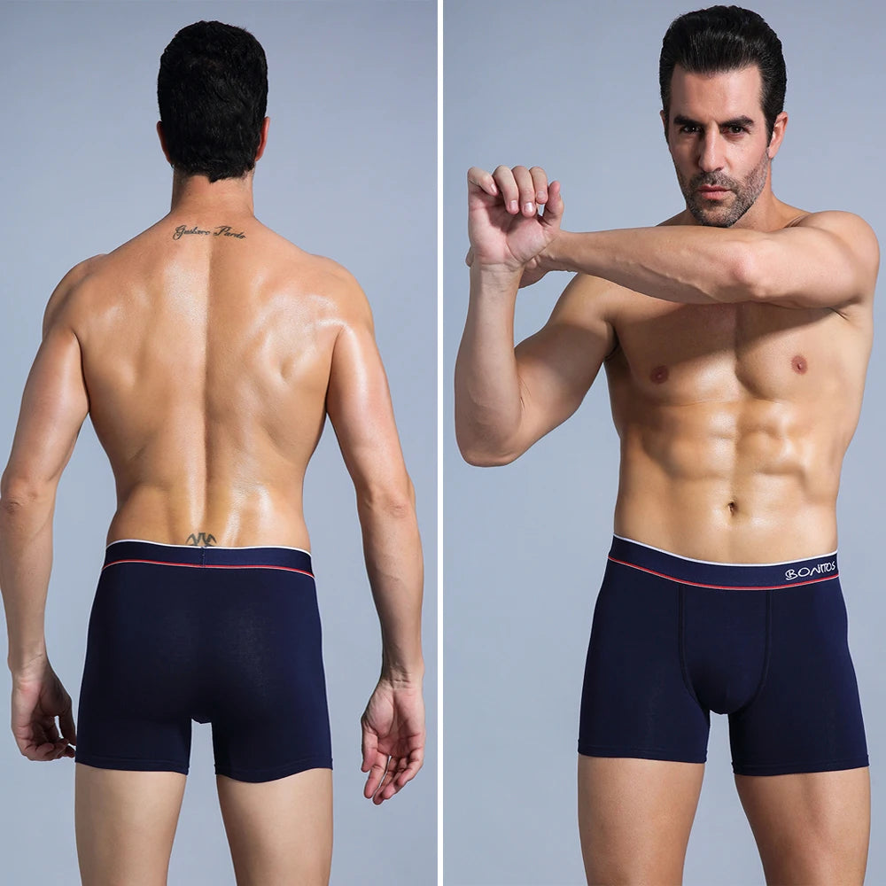 Cotton Print Boxers For Man Underwear Mens Boxer Shorts And Underpants Sexy Men's Panties Plus Size Calecon Homme Brands - Tasawoq