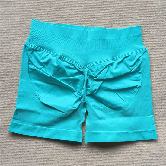 Gym Impact Running Shorts Scrunch Butt Shorts Women Biker Cycling Shorts Seamless Leggings Sexy Athletic Yoga Shorts - Tasawoq