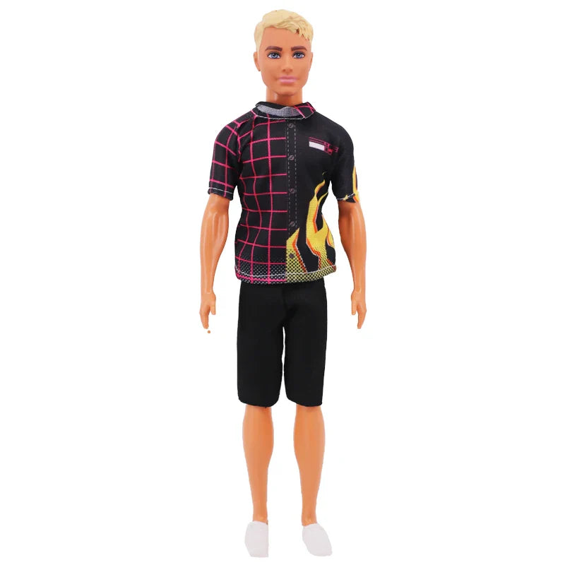 25 Style Ken 11.5inch Doll Clothes Sportswear Prince's Daily Clothing Overcoat for Babi 30 Cm Ken Boy Clothes,Birthday Present - Tasawoq