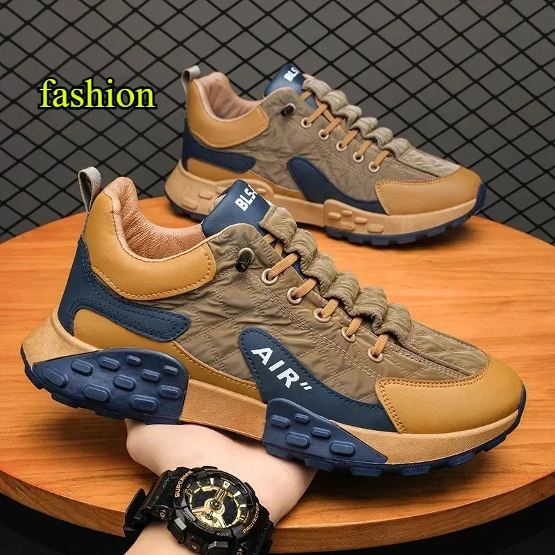 Men Shoes Platform Male Sneakers 2025 New Vulcanized Shoes for Men Casual Running Shoes Large Size 45 46 Hot Sapatos Masculinos - Tasawoq