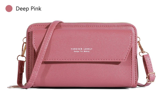 2023 New Crossbody Bag for Women Summer Small Market Simple One Shoulder Bag for Mobile Phone Double Layer Casual Small Body Bag - Tasawoq