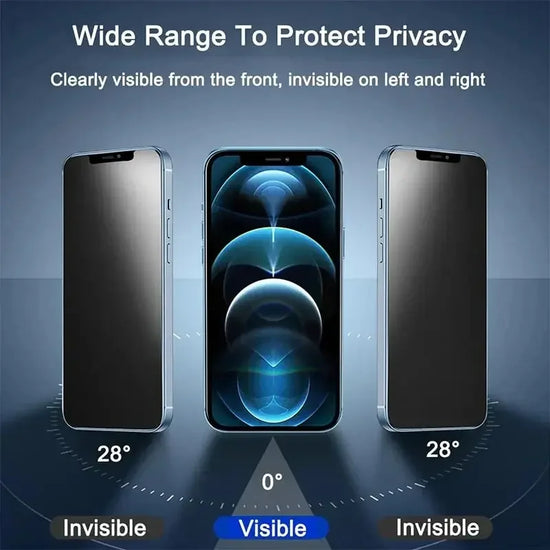 1-5Pcs Privacy Screen Protector for iPhone 14 13 12 11 15 Pro Max Mini 7 8 Plus Anti-spy Glass for IPhone 15 PRO X XR XS MAX SE - Tasawoq