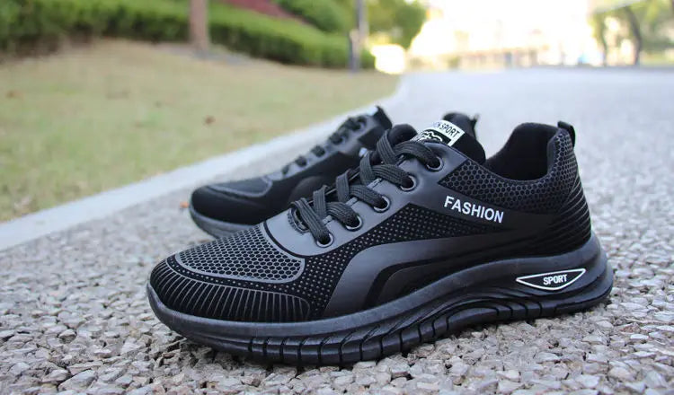 Men's Casual Sneakers New Breathable Sports Shoes Male Spring Fashion Antislip Wear-resisting Running Trainers Outdoor Men Shoes - Tasawoq