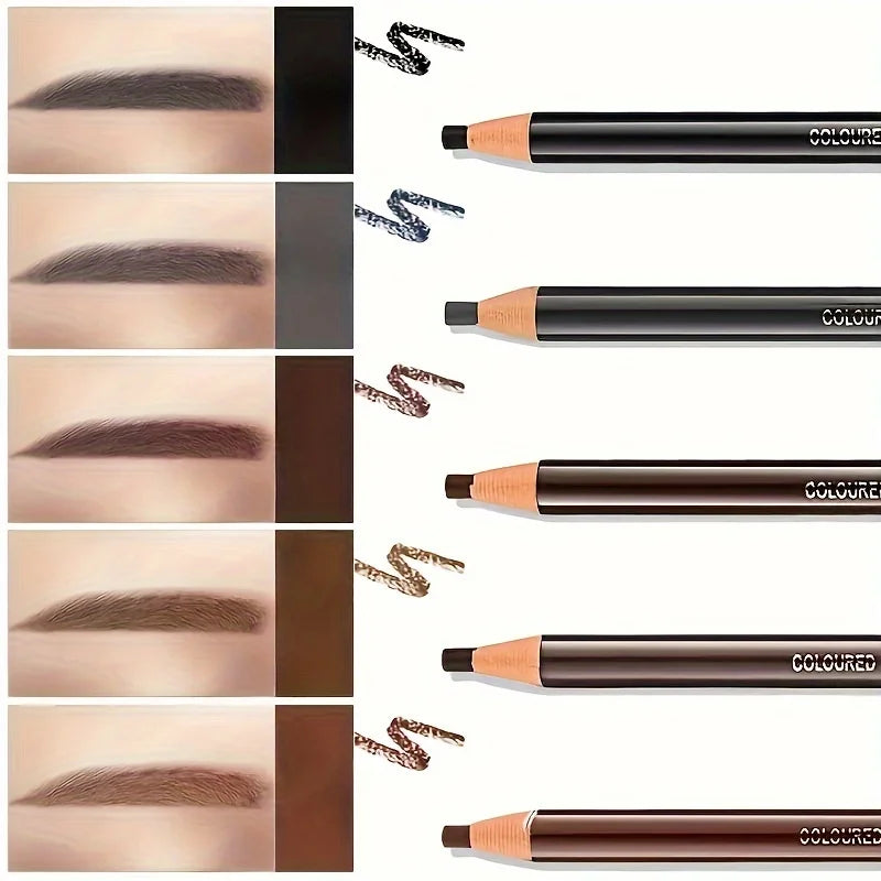 Tear Off Pull Line Eyebrow Pencil, Not Sharpen Need Eyebrow Pencil, Natural Color Rendering, Sweat Proof And Smudge Proof Eyebro - Tasawoq